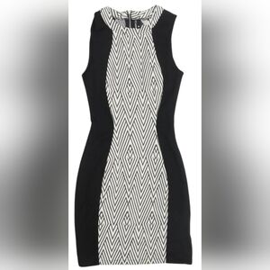H&M Geometric Sheath Dress